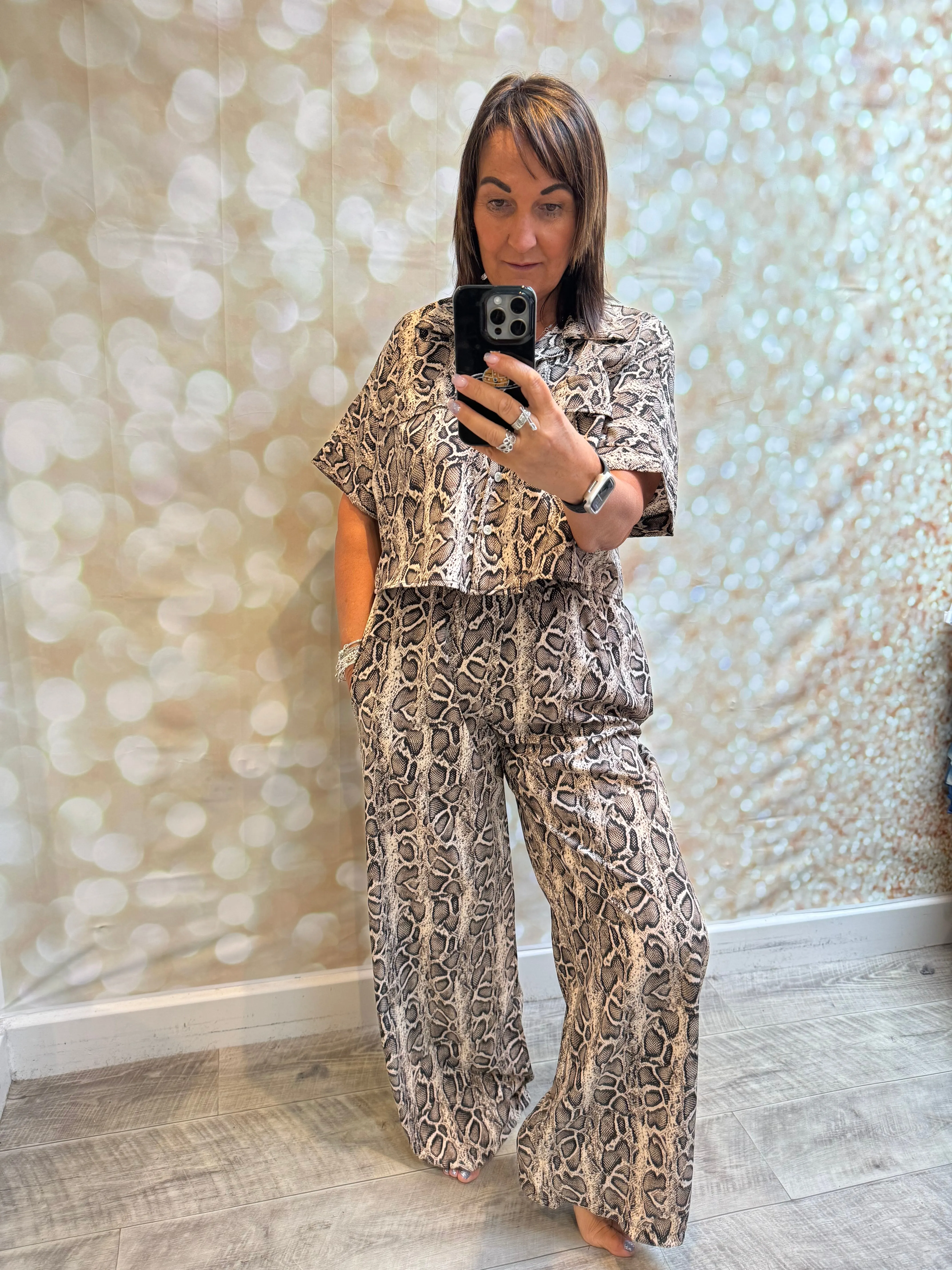 2 Piece Animal Trouser / Top set