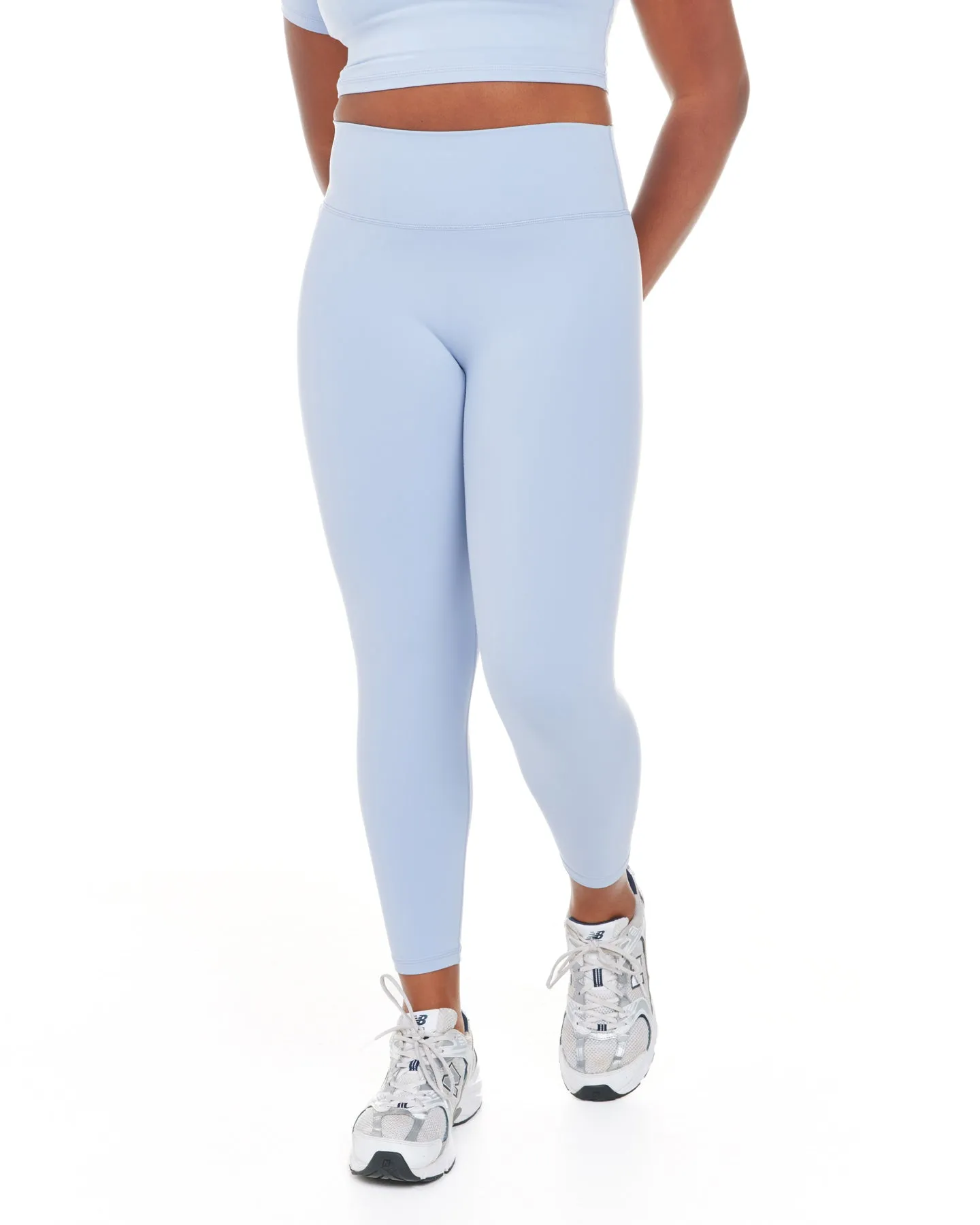 7/8 Aura SF Leggings - Blue Blizzard