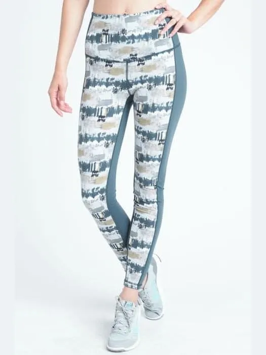 Abstract Oasis Print Leggings