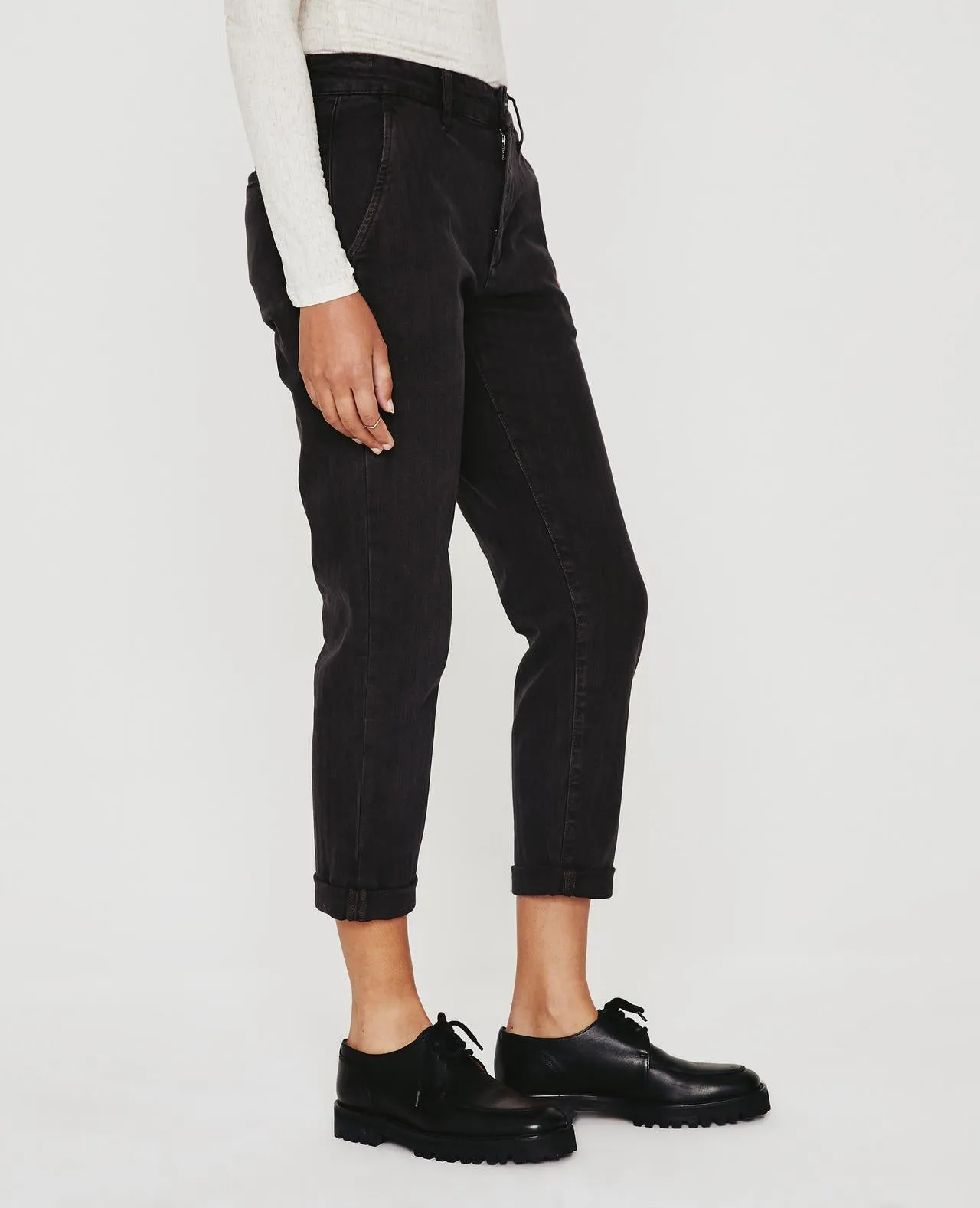 AG Caden Pant in Sulpher Black