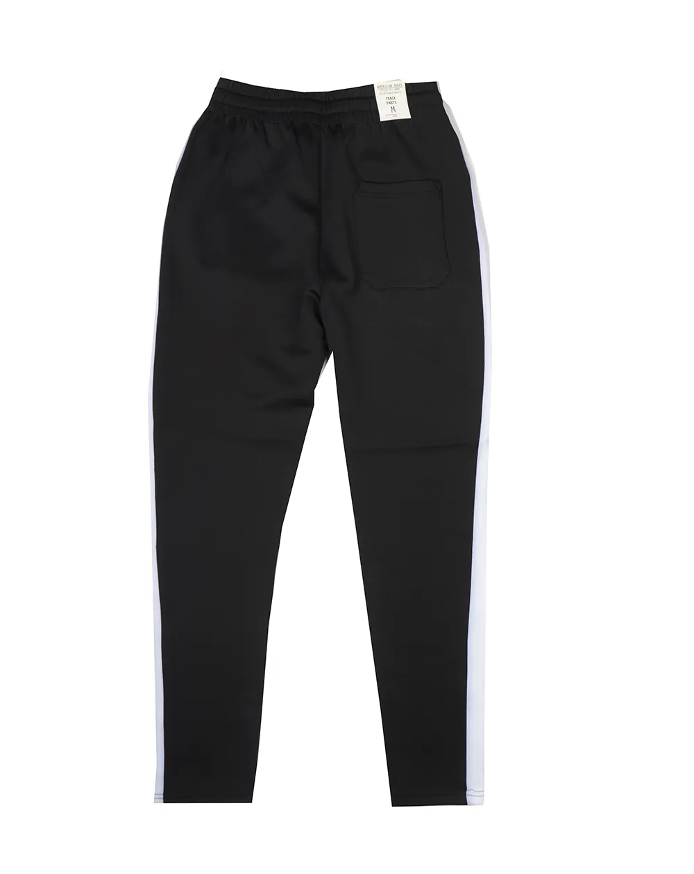 AMERICAN BAZI TRACK PANTS BLK/WHT - RJJ-7000