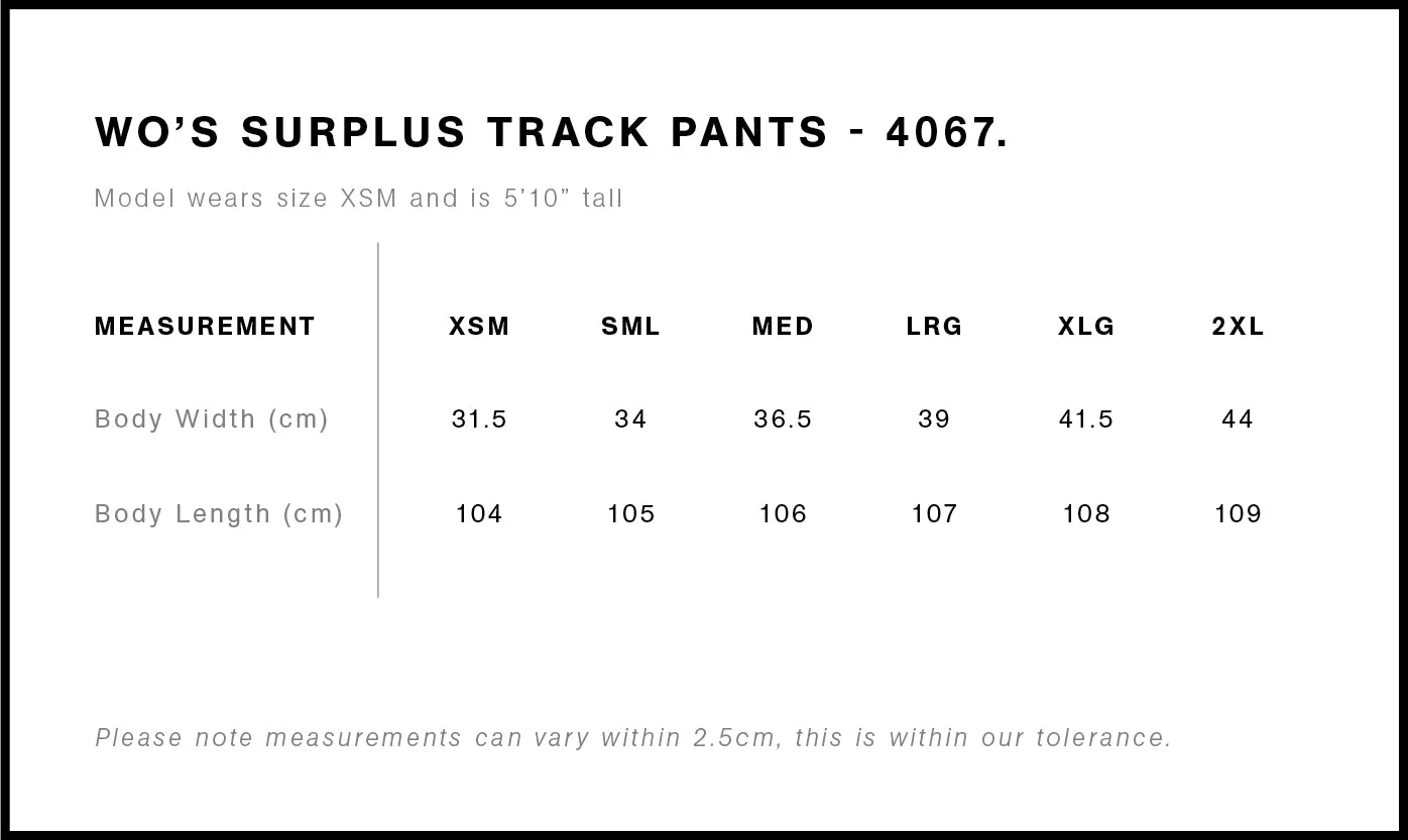 AS Colour | Women's Surplus Track Pants