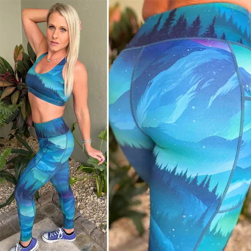 Aurora Borealis Leggings