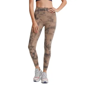 Autumn Seamless Tie Dye Print Yoga Leggings No T-line Fitness Gym Yoga Pantalones High Elastics High Waist Sports Slim Trousers