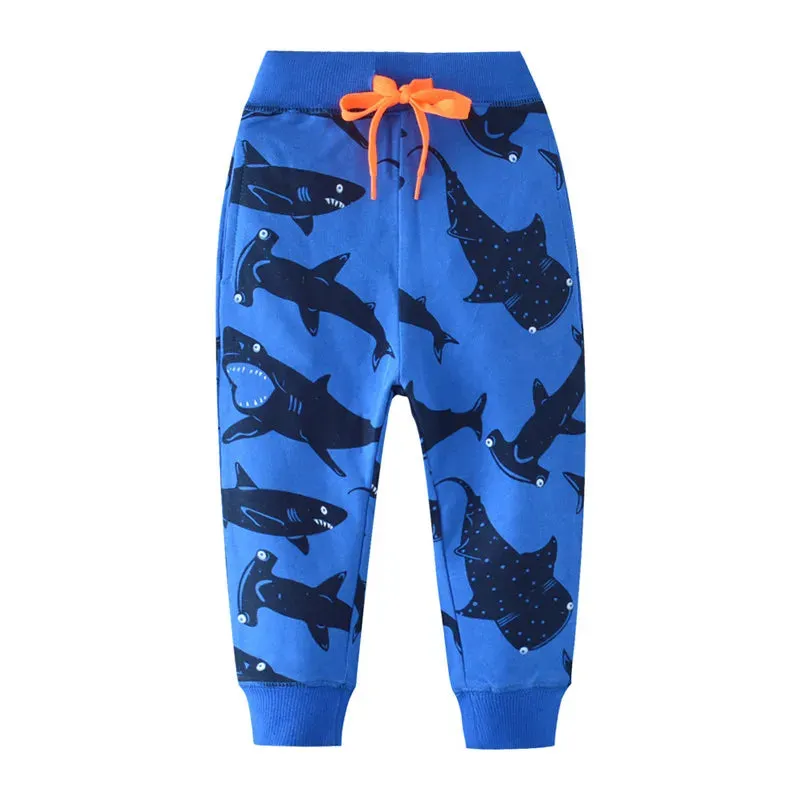 Baby Boy Animal 2-7T All-Season Drawstring Pants