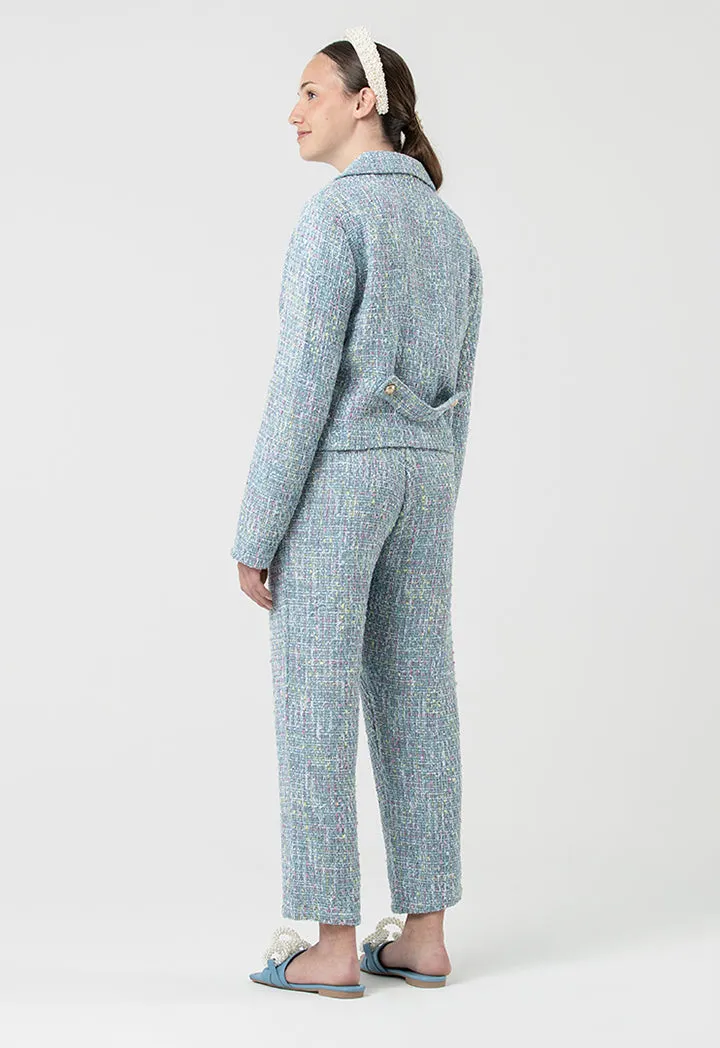 Barroque Tweed Blazer And Trousers Set