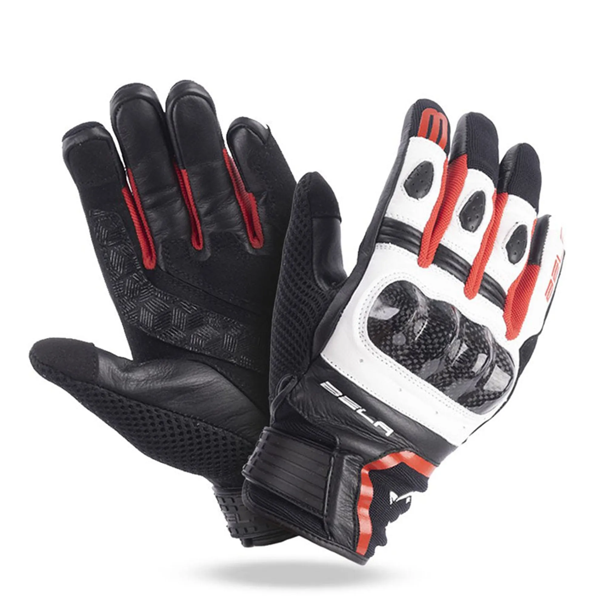 BELA Air Flow Man - Gloves - Black White Red