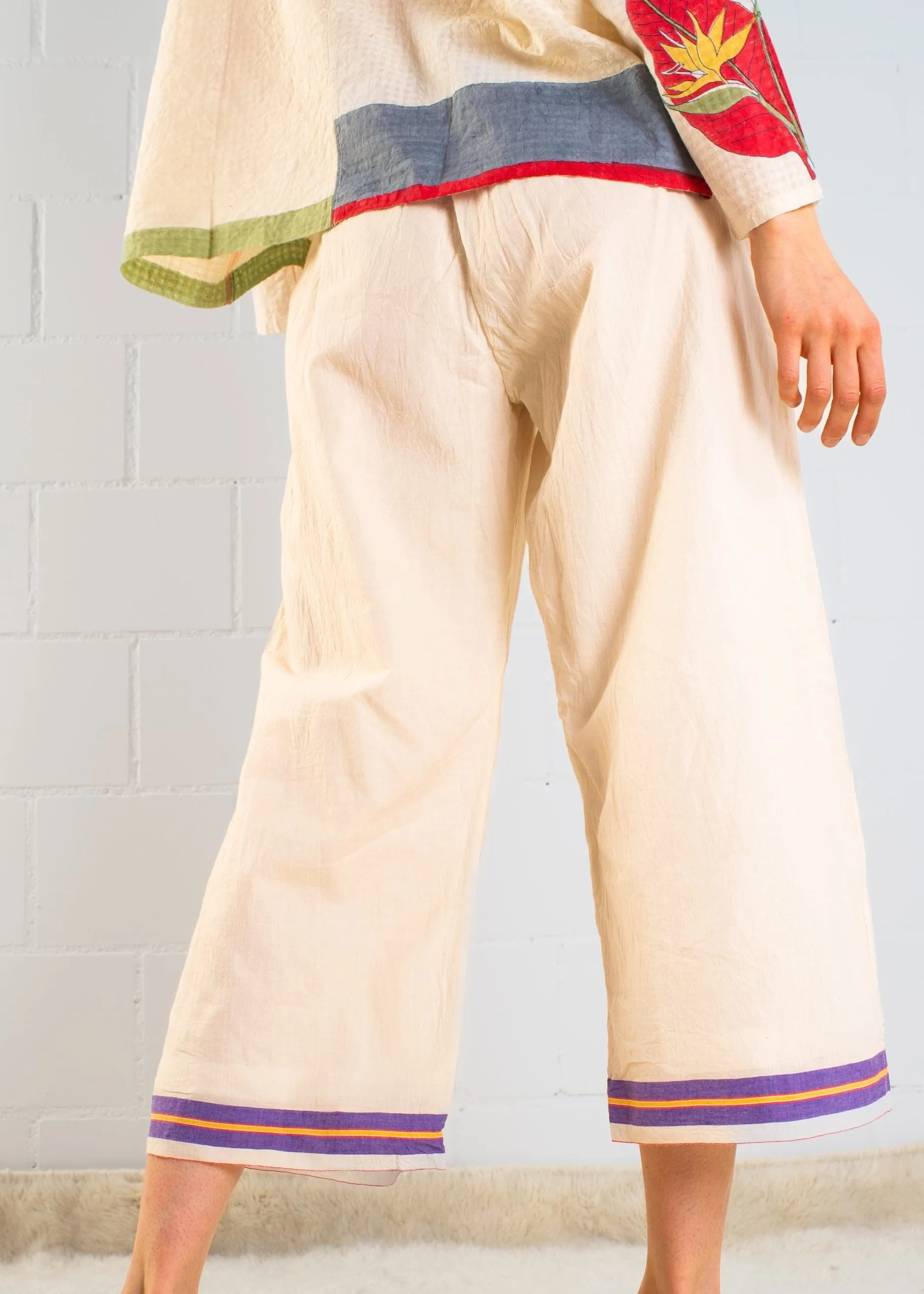 Block Hand Printed Rasa Pants