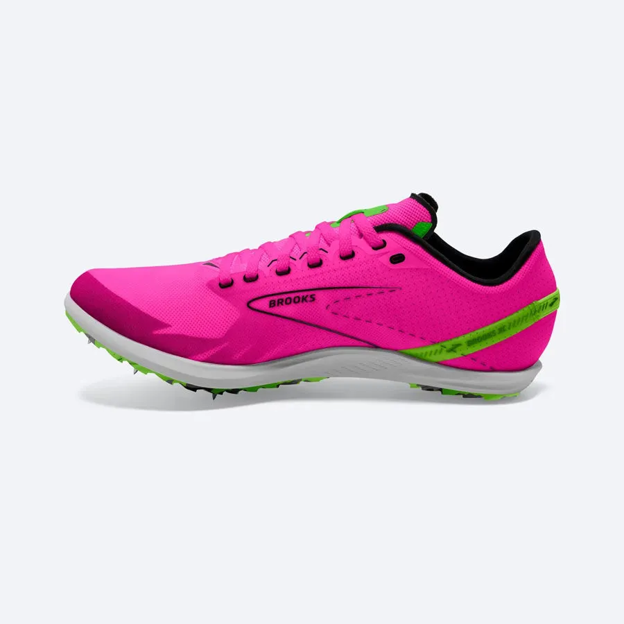 Brooks Unisex Draft XC (Pink Glo/Green/Black)