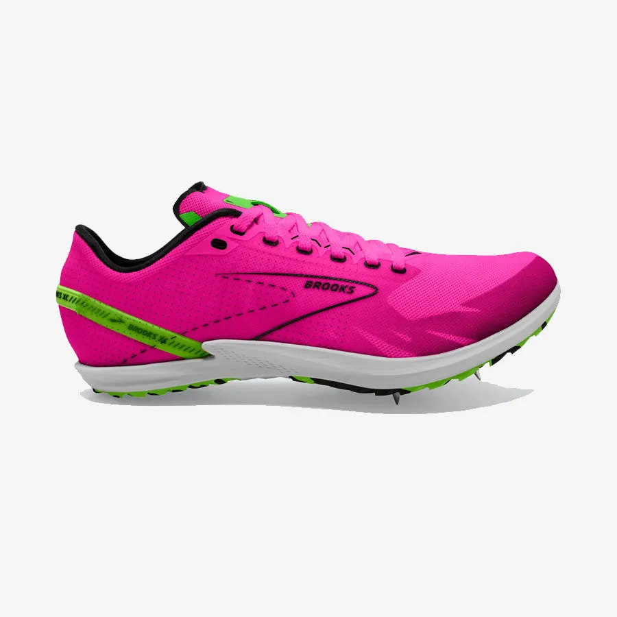 Brooks Unisex Draft XC (Pink Glo/Green/Black)