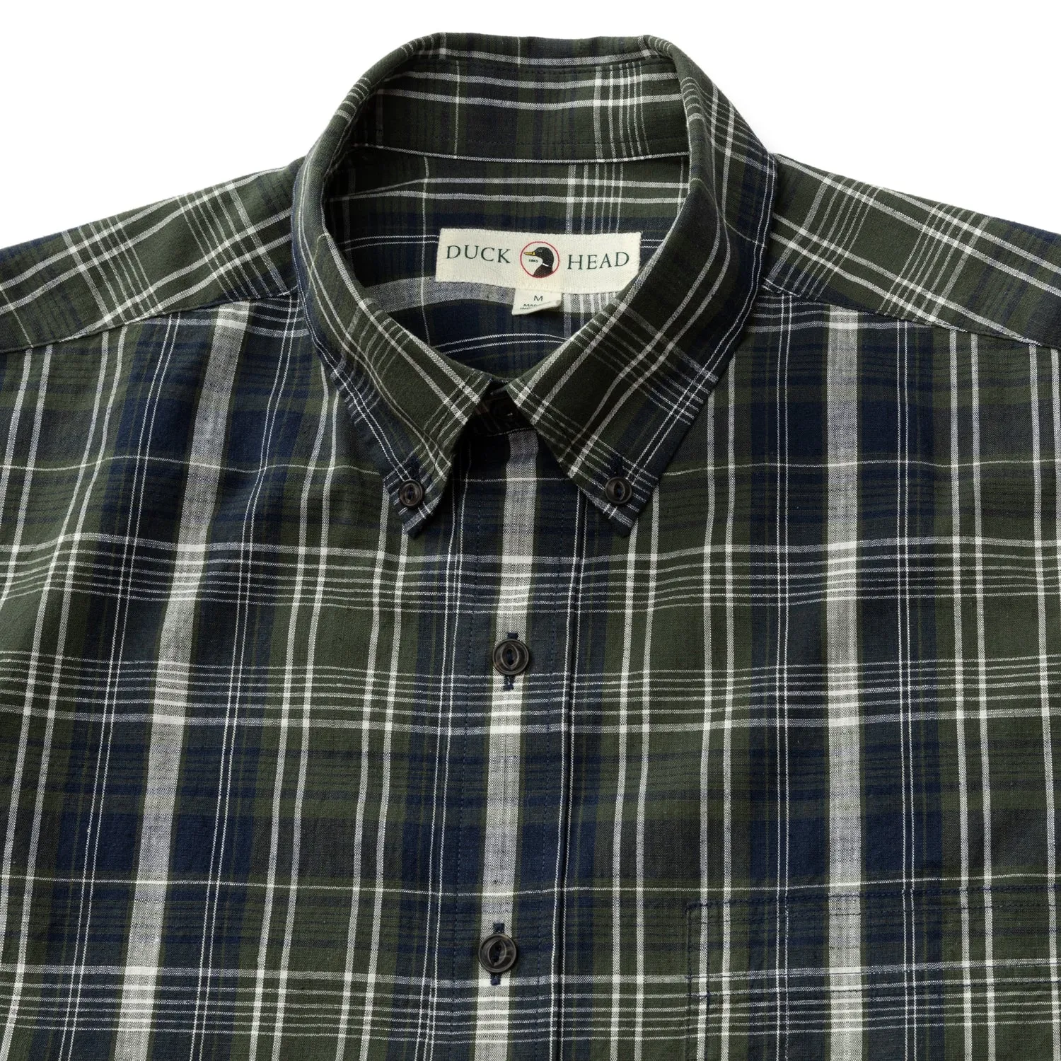 Bruing Plaid Cotton Slub Sport Shirt