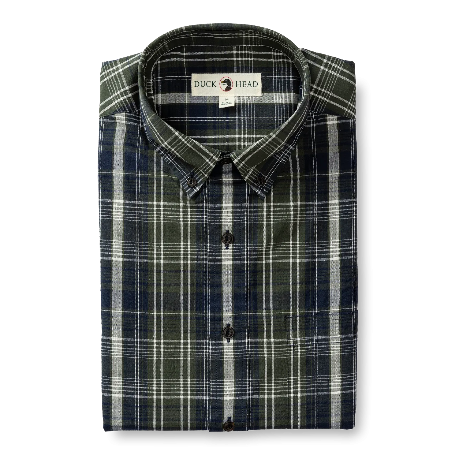 Bruing Plaid Cotton Slub Sport Shirt