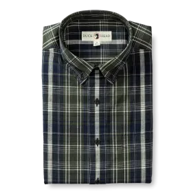 Bruing Plaid Cotton Slub Sport Shirt