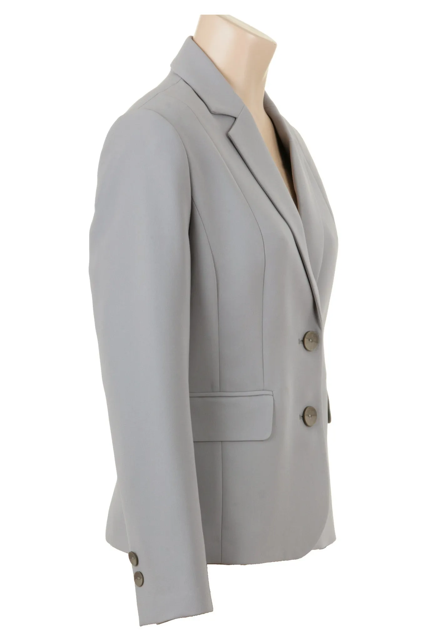 Busy Clothing Womens Silver Grey Suit Jacket