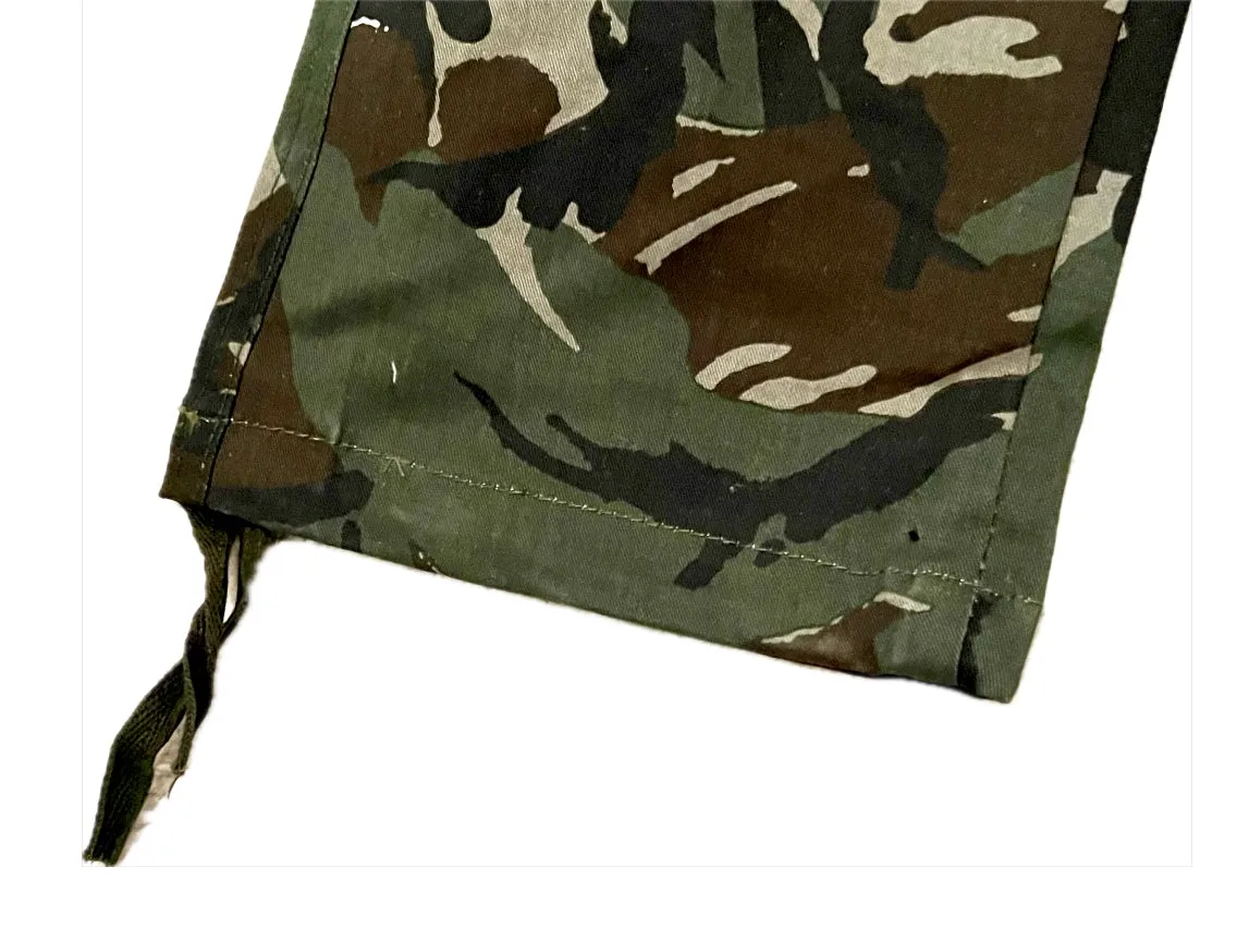 Camouflage Protective Pants Regular Height with Rear Ruching