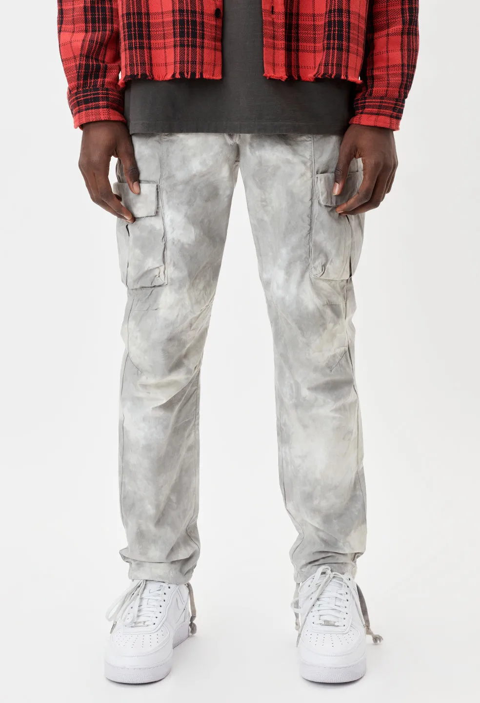 Cargo Pants / Snow Tie Dye