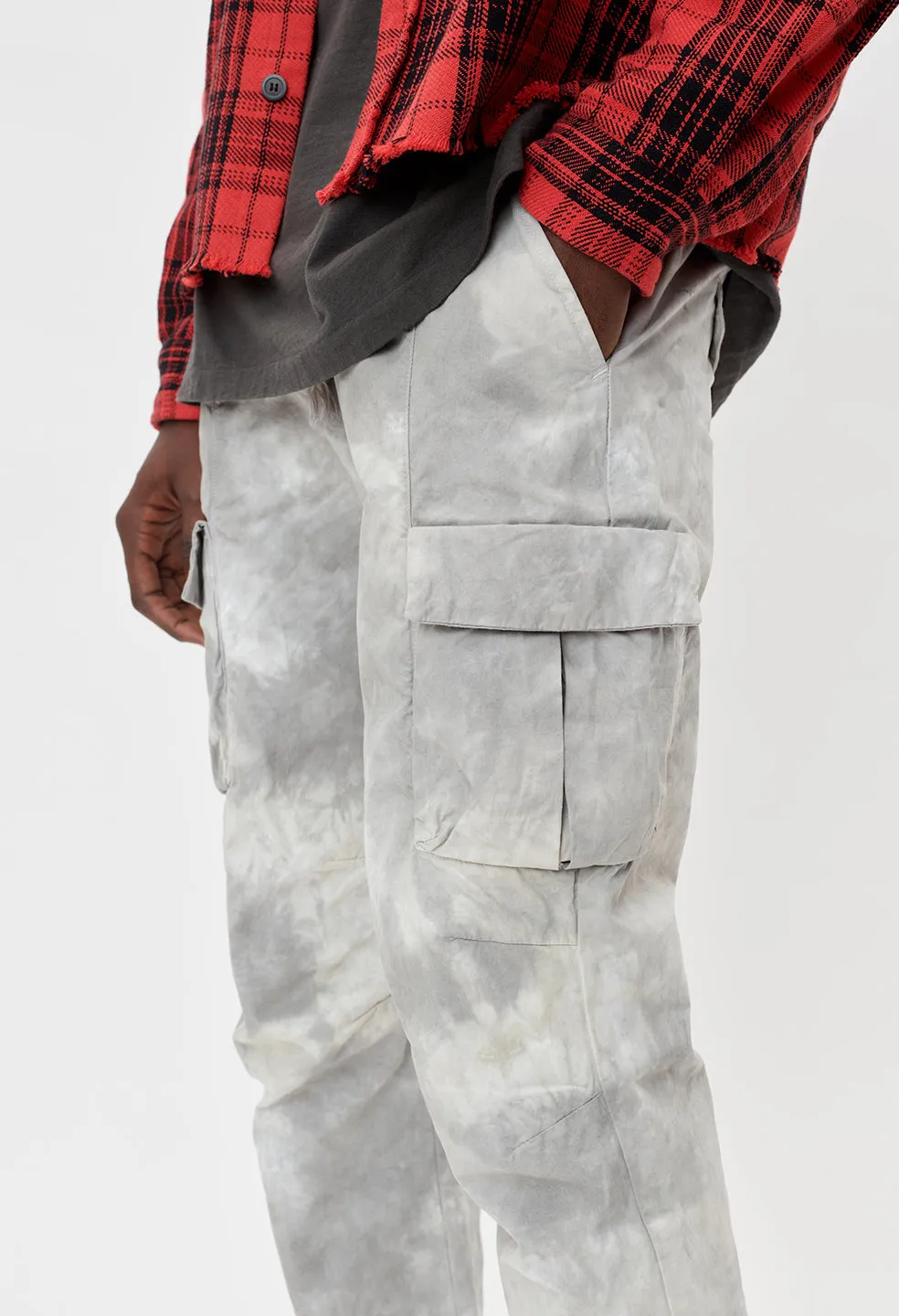 Cargo Pants / Snow Tie Dye