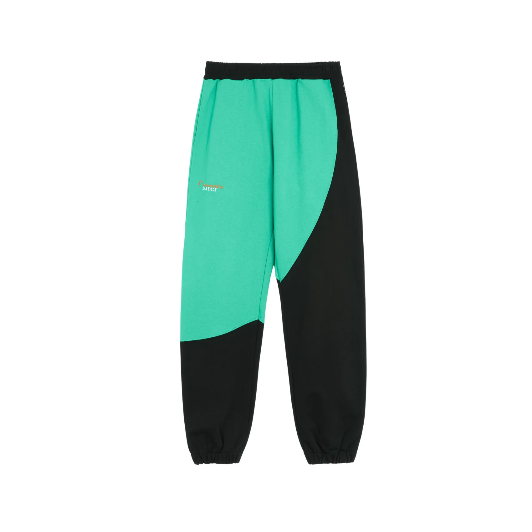 Carrots Split Sweatpant - Black/Green