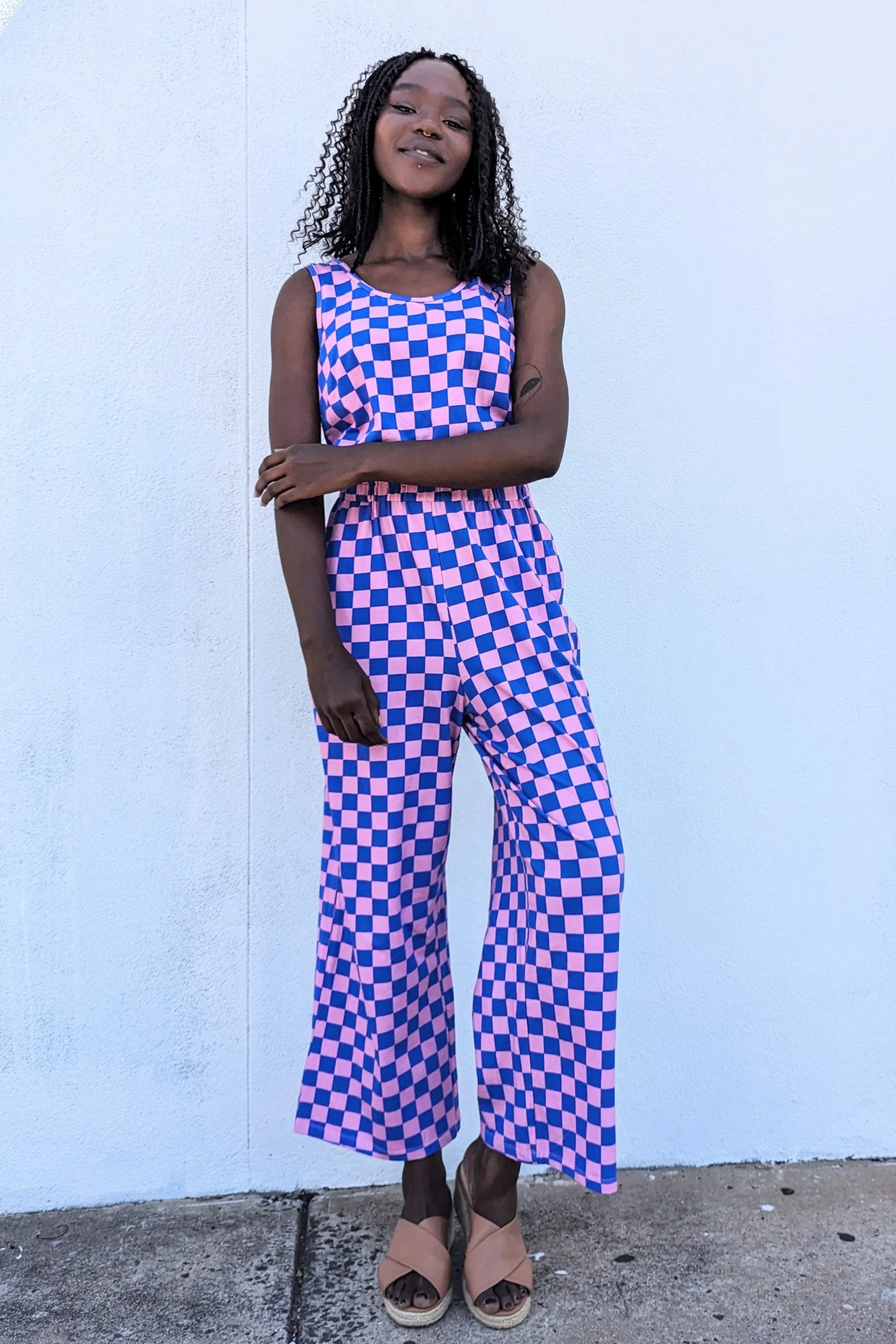 CHECK IT Stretch Jumpsuit