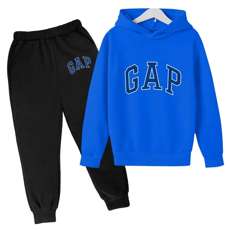 Children and Adolescents Sports and Leisure Clothing Hoodies Pants 2 Pice Boys and Girls Special Offer Tracksuit Men