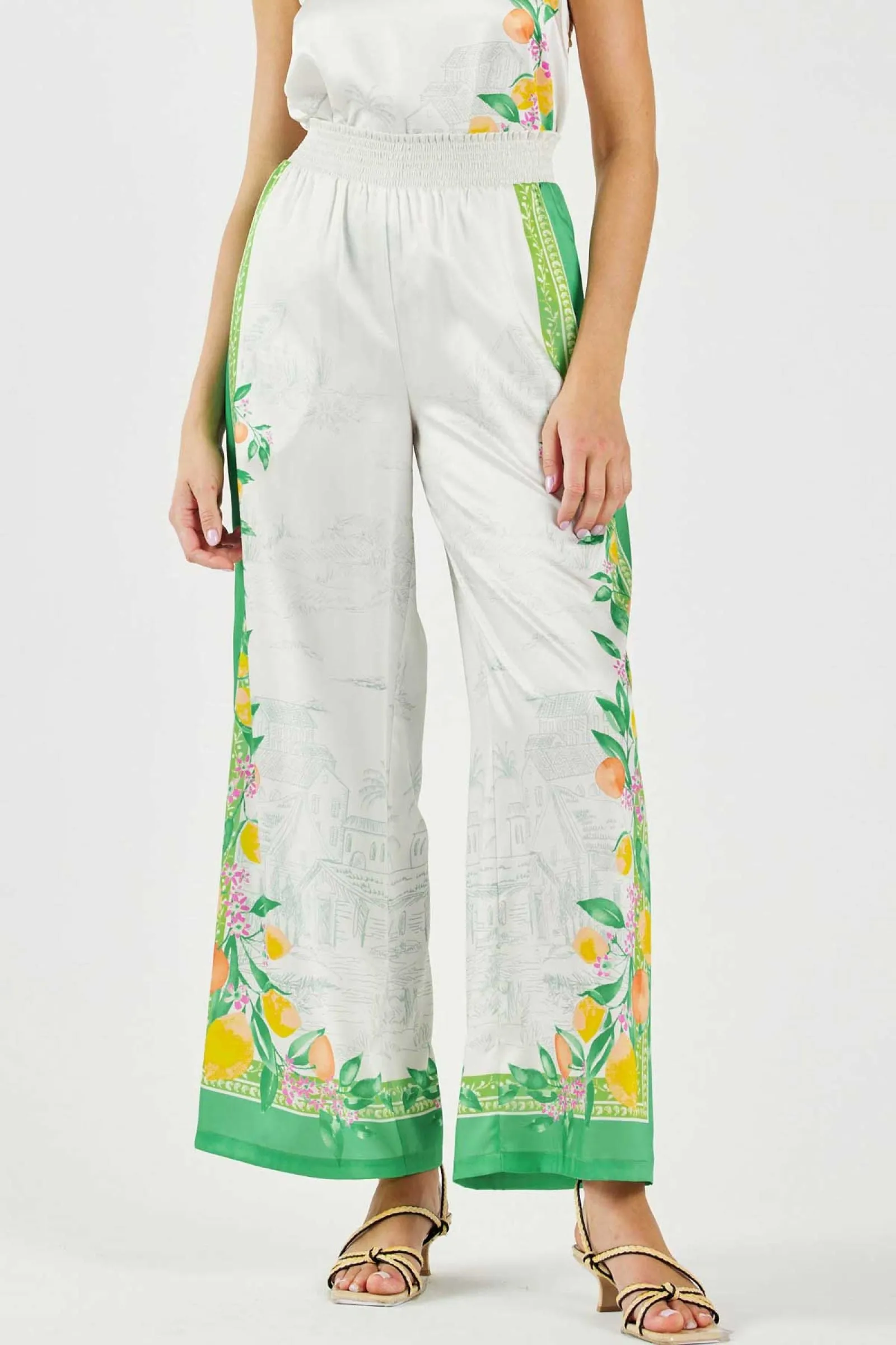 Citrus Garden EZ  Pant - Kelly