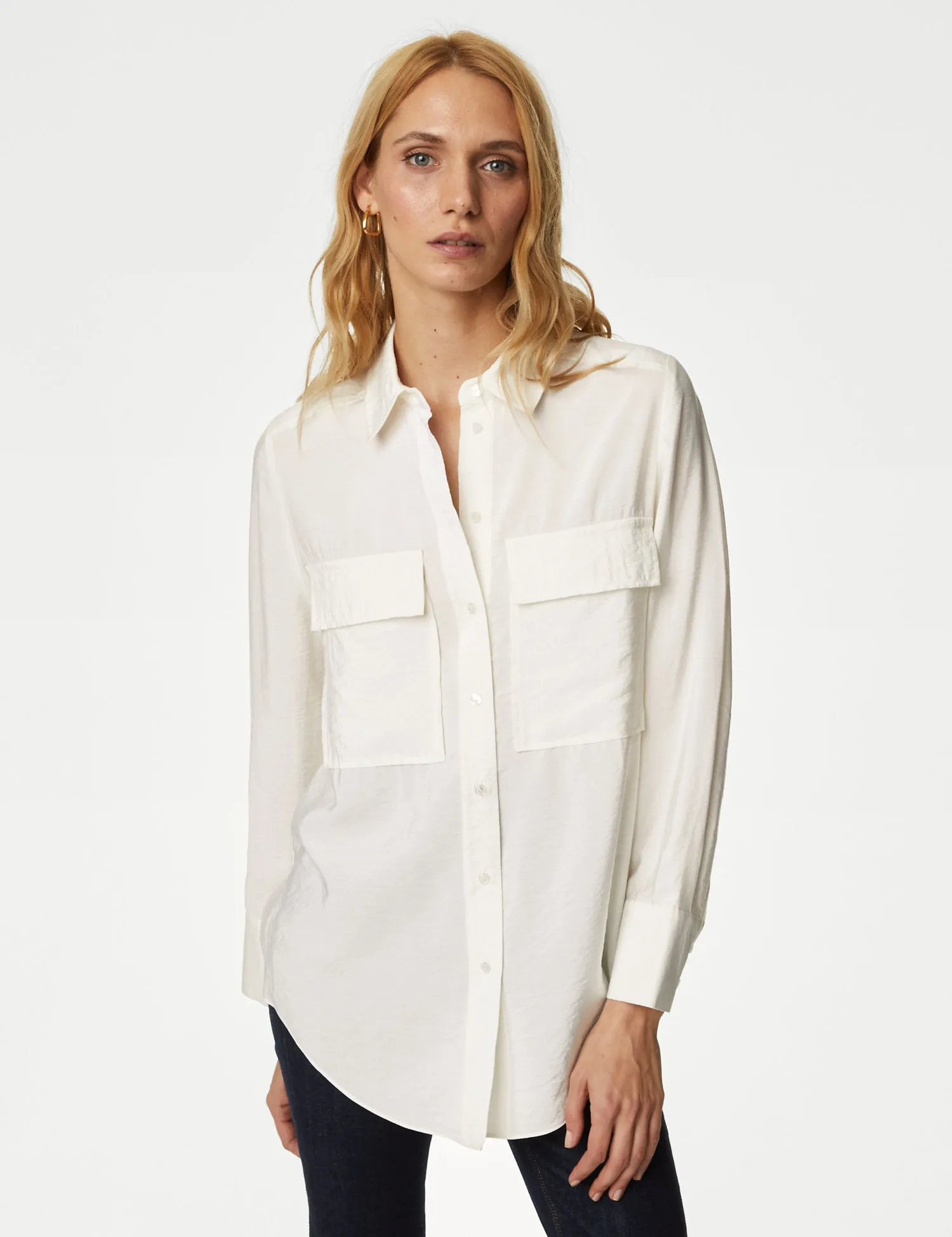 Collared Utility Shirt