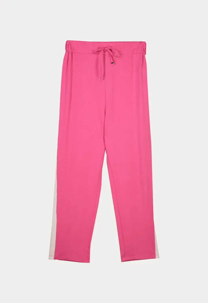 Color Block Side Striped Track Pants