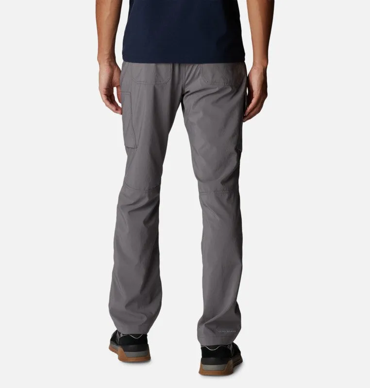 Columbia Mens Silver Ridge Utility Pant-GREY SHORT