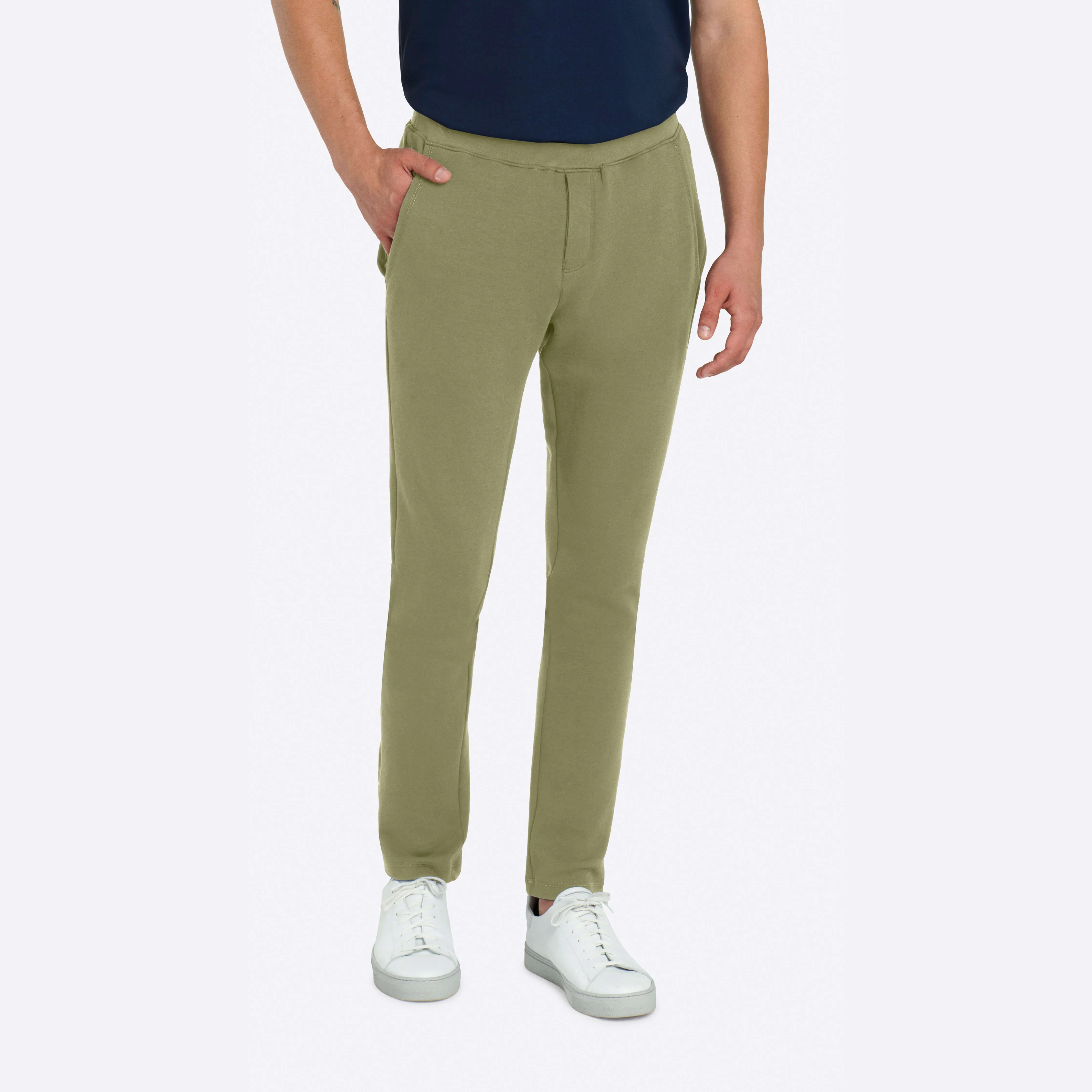 Comfort Solid Drawstring Pant