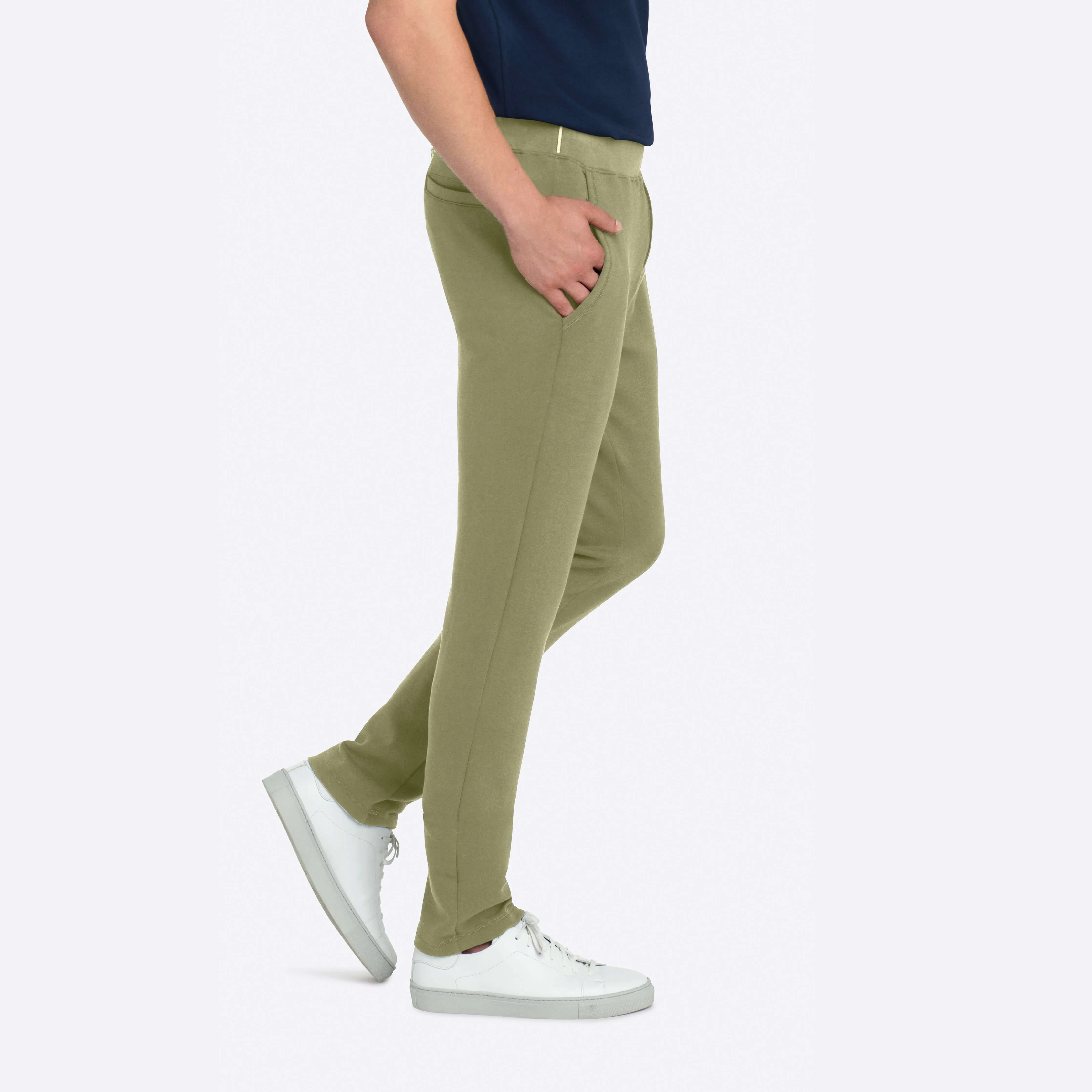 Comfort Solid Drawstring Pant