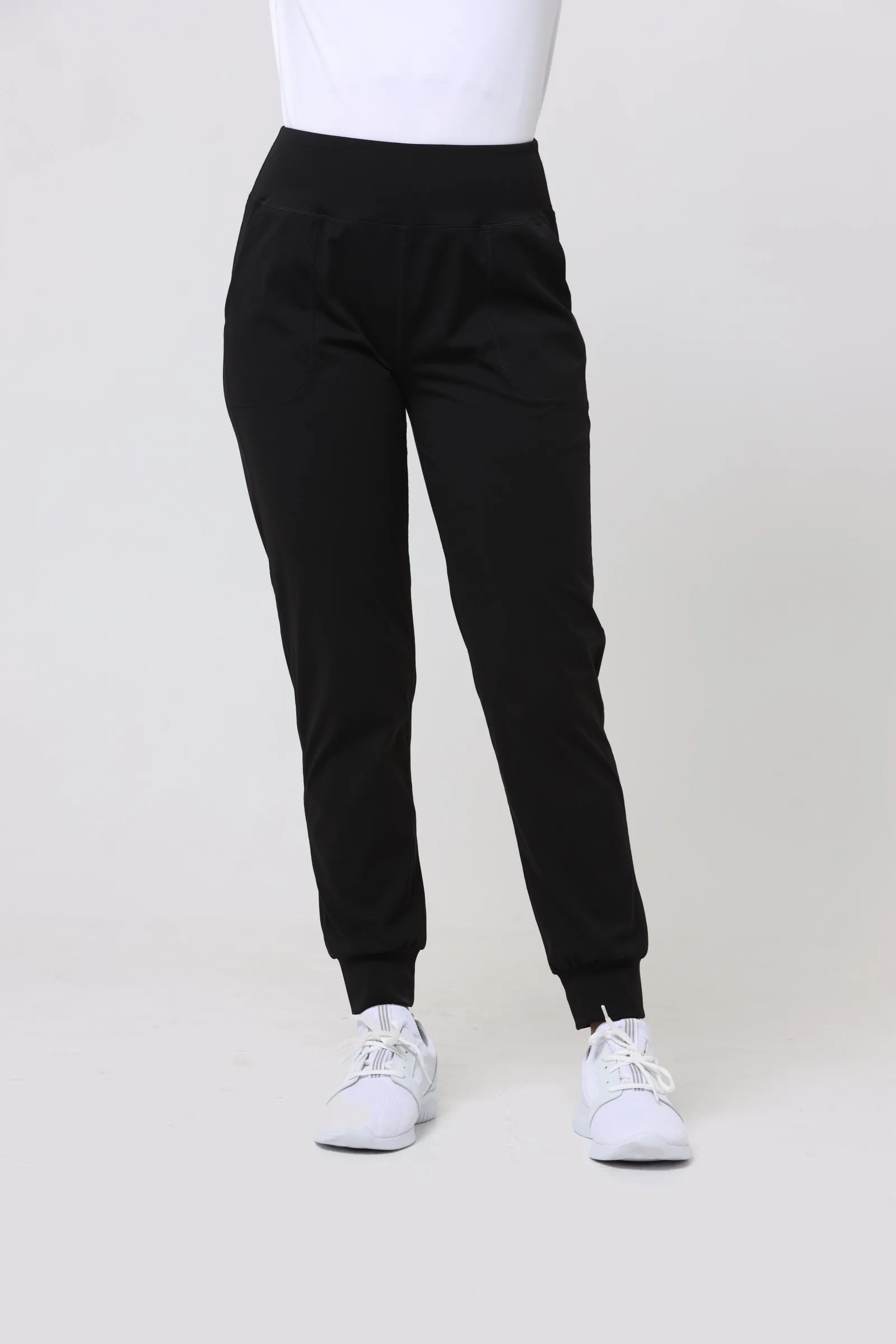 Cooling High-Rise Loose Leggings- Black