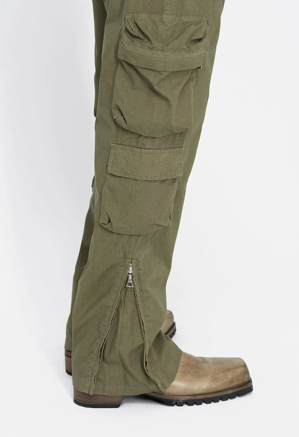 Cotton Himalayan Cargo Pants / Juniper