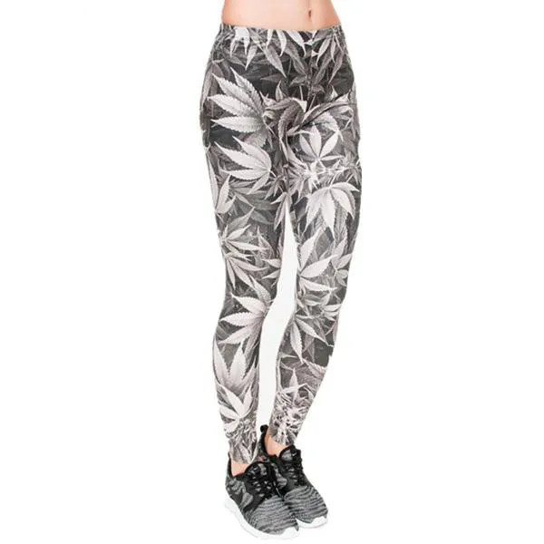 Dank Master Grey Weed Leggings