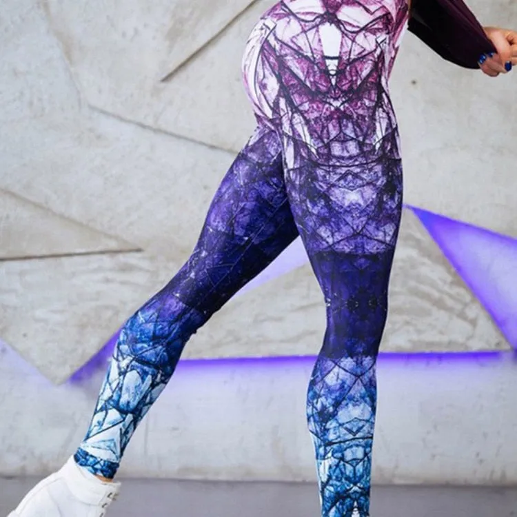 Digitally Fit Printed Leggings