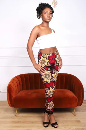 EBAMI AFRICAN PRINT WOMEN'S CARGO PANT