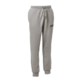 Embroidered Track Pants Slim Dirty Stone