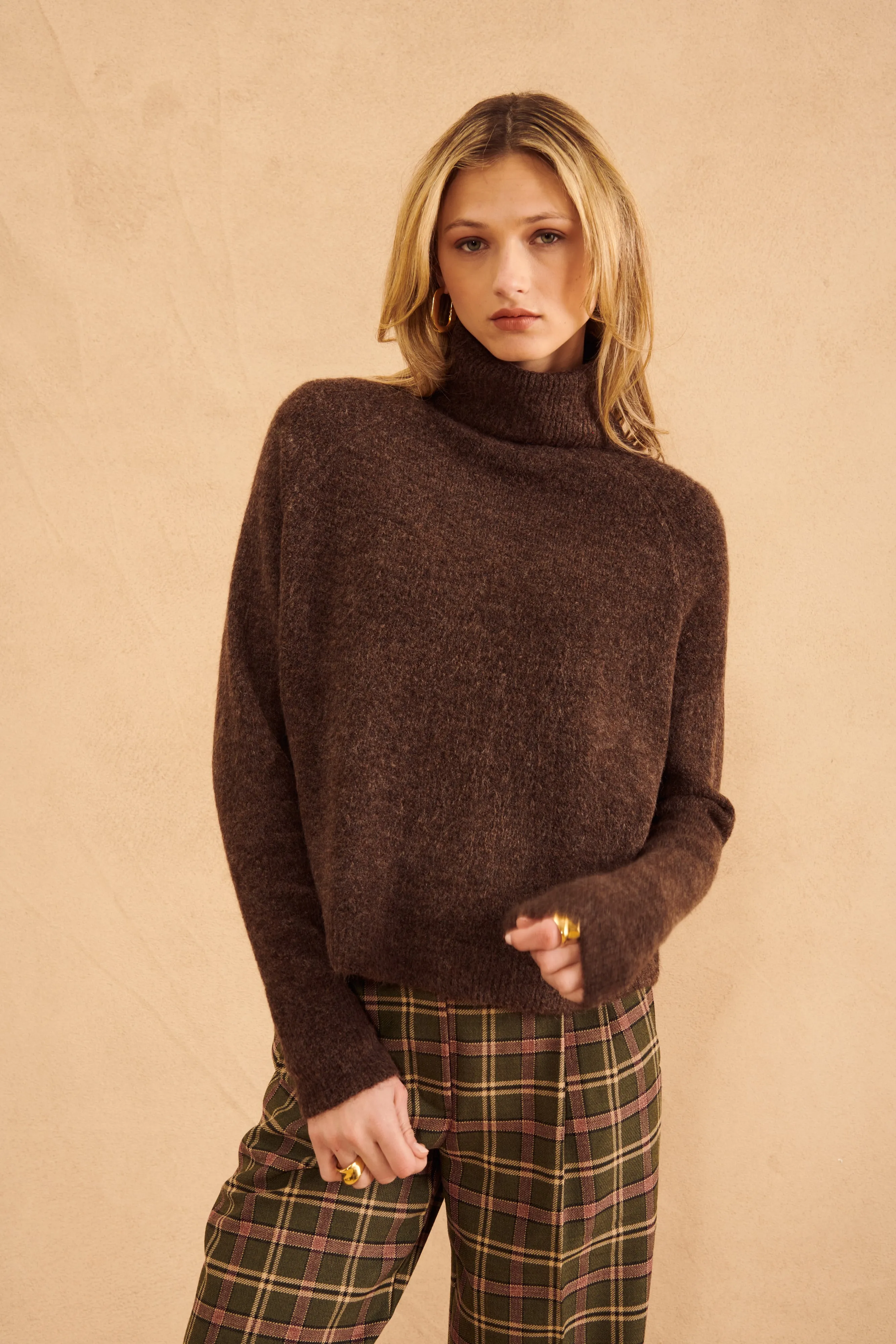 EMMETT SLOUCH NECK SWEATER