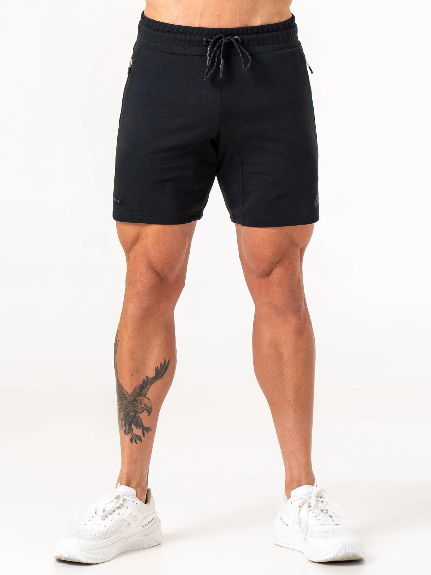 Endurance Track Shorts - Black