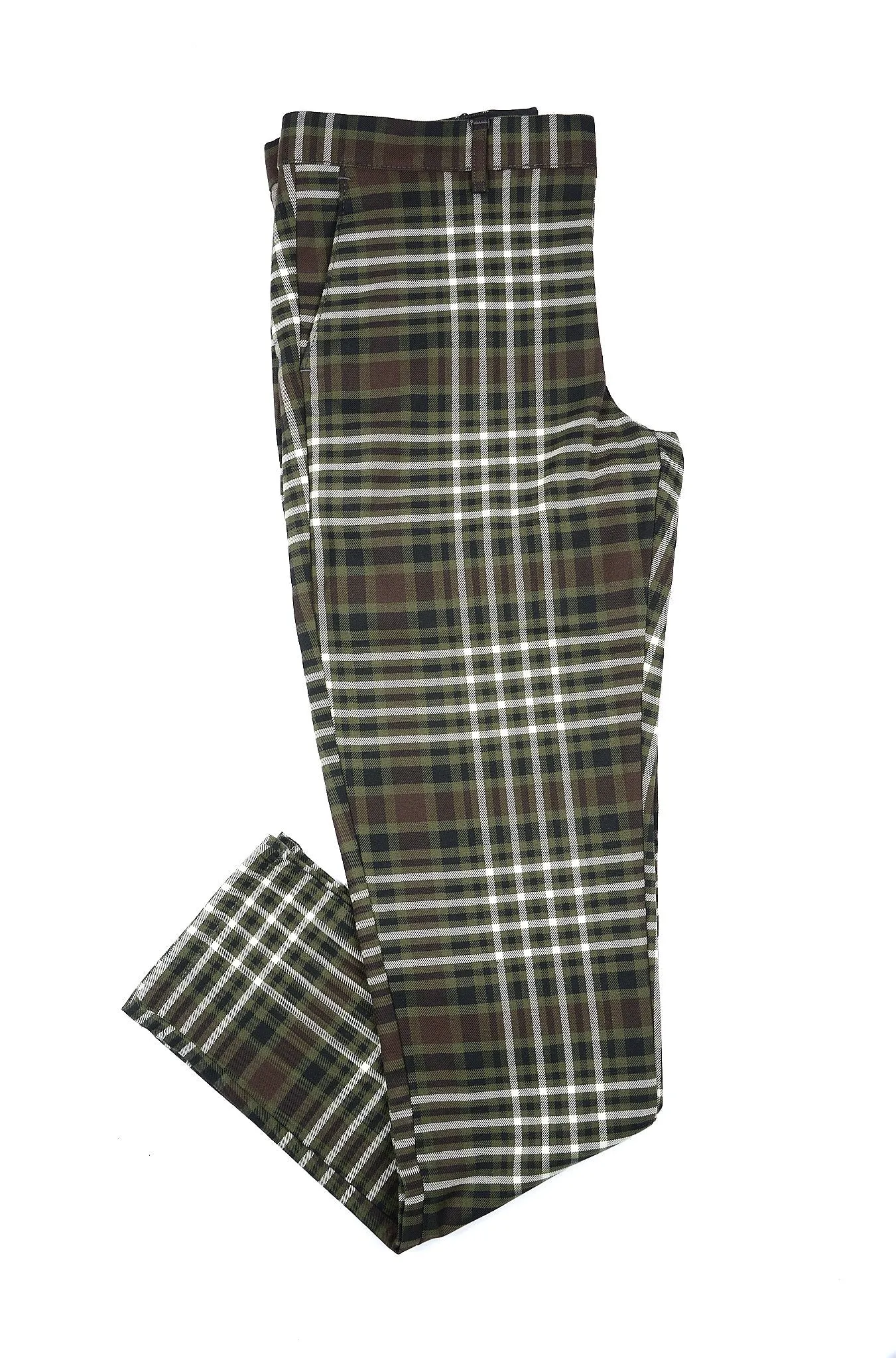 Euro All Season Plaid Trouser