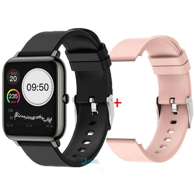 Fashion Full Touch SmartWatch Square Women Sport Watch Electronic Ladies Wrist Watch For Andriod Ios Smart Clock Smart watch