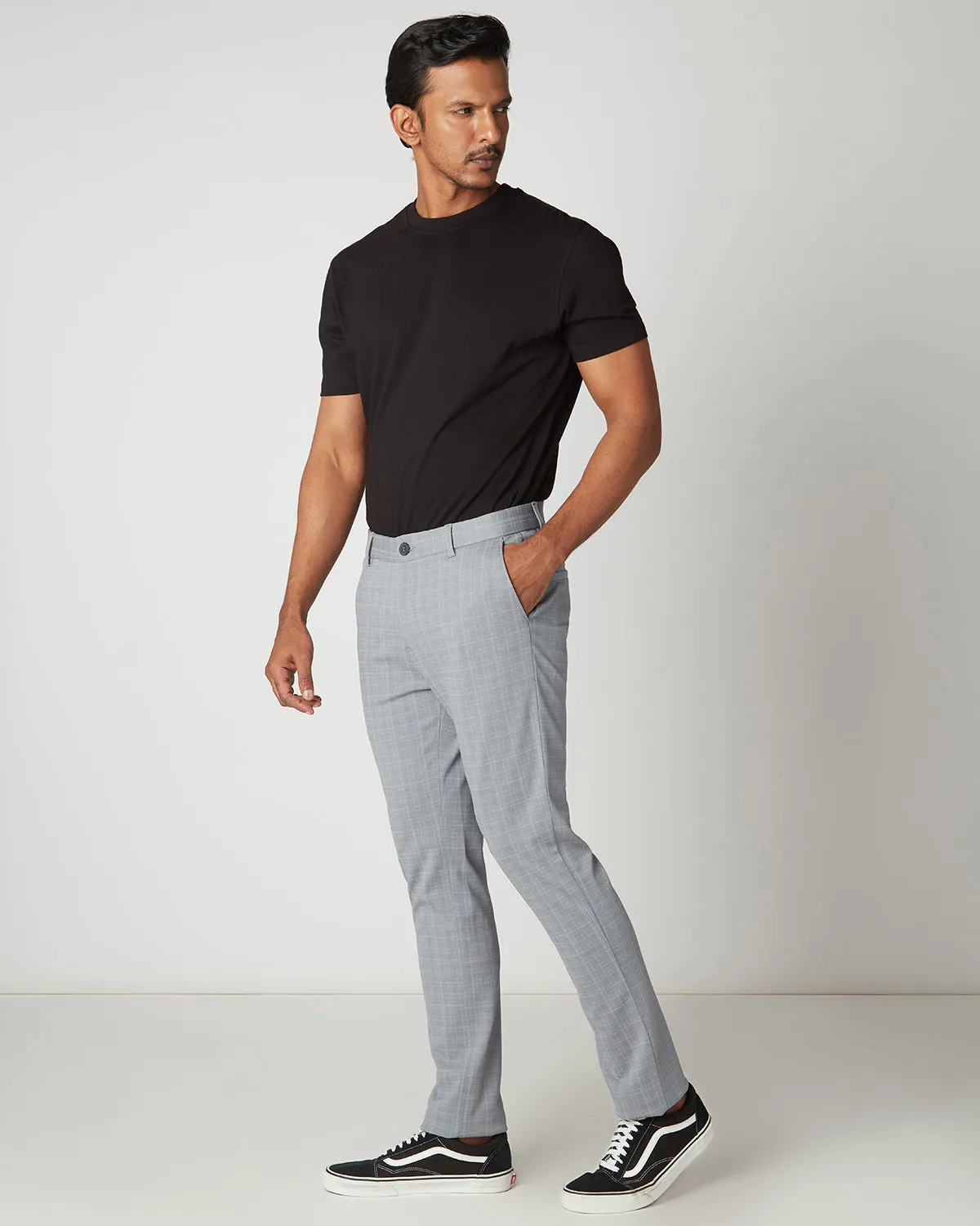 Flex 4-Way Stretch Smart Pants - Grey