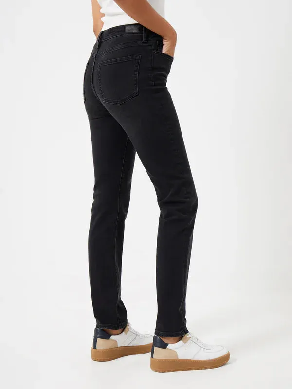 French Connection Denim Stretch Slim Straight Jeans-Black-74PZJ