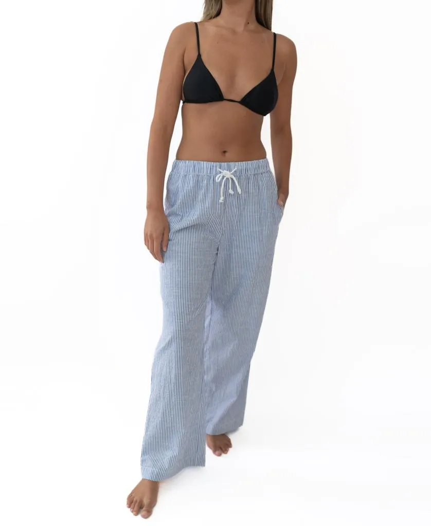 Gigi Linen Pant | Stripe