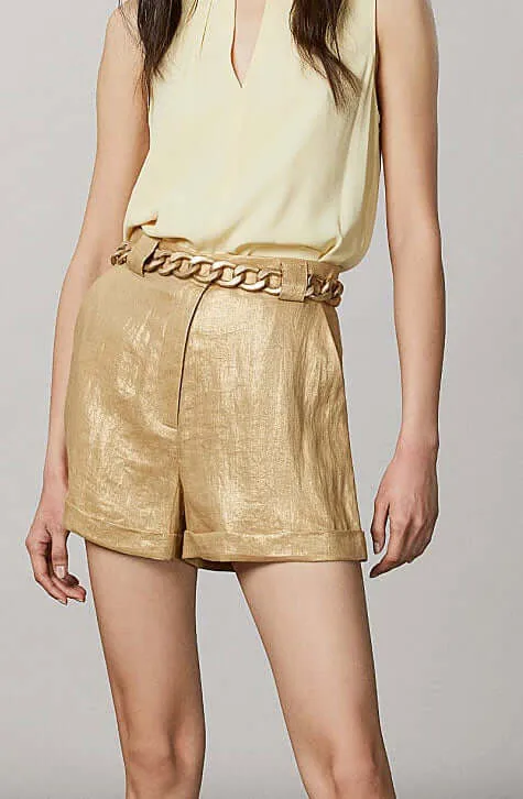 Golden Light Trousers