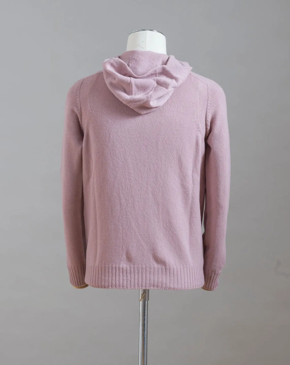 Gran Sasso Geelong Wool Hoodie / Dusty Rosa