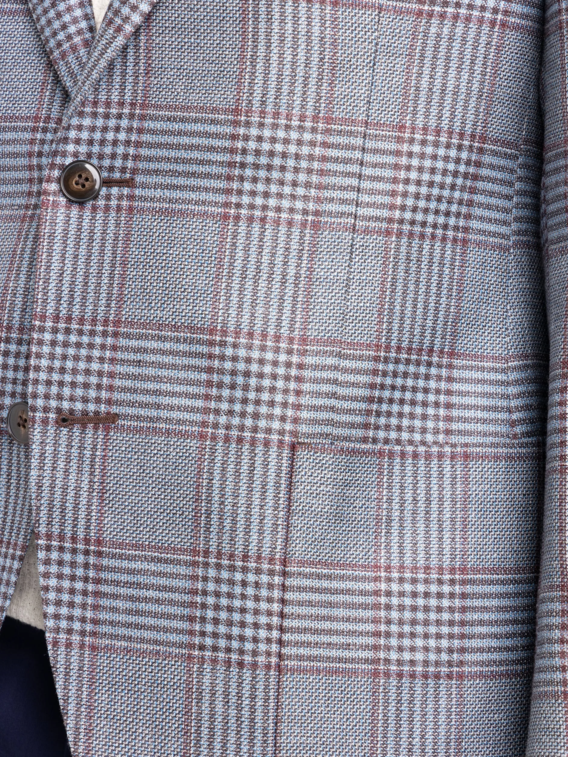 Grey/Red Check Sport Jacket