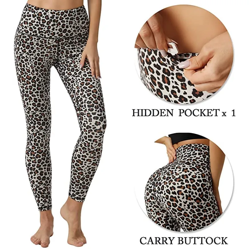 Harper Leopard Print Yoga Pants