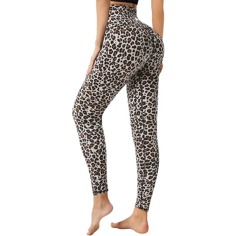 Harper Leopard Print Yoga Pants