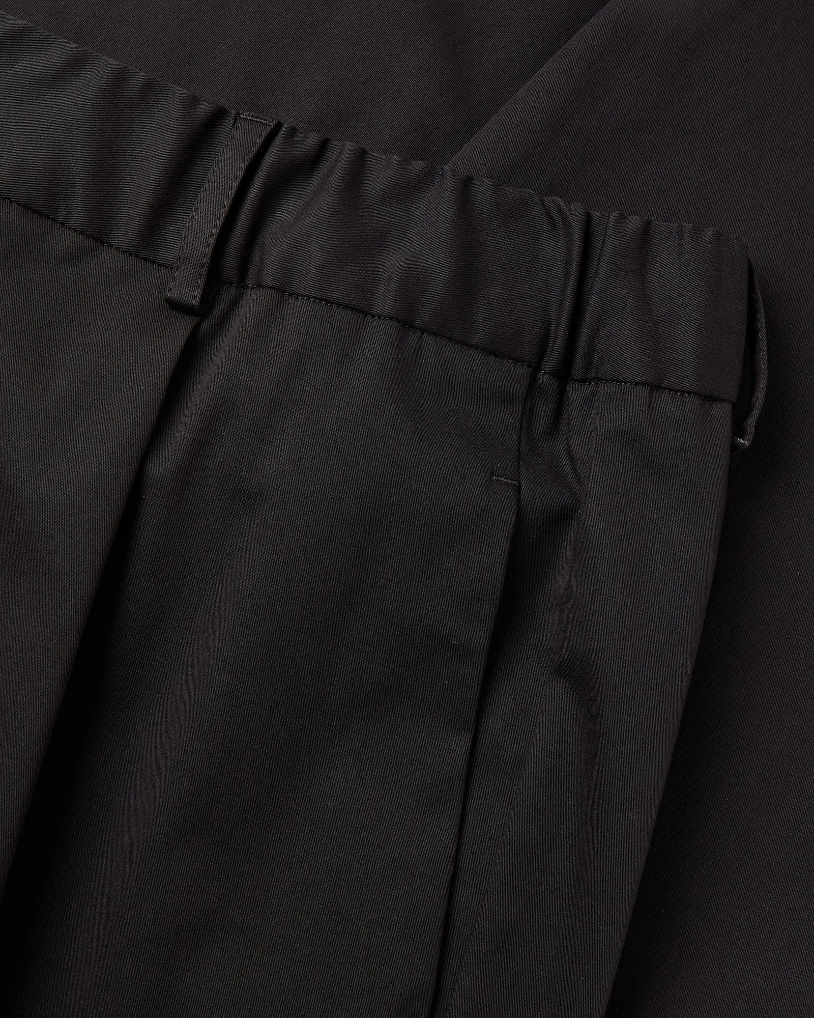 Herno Cotton Stretch Pants (Black)