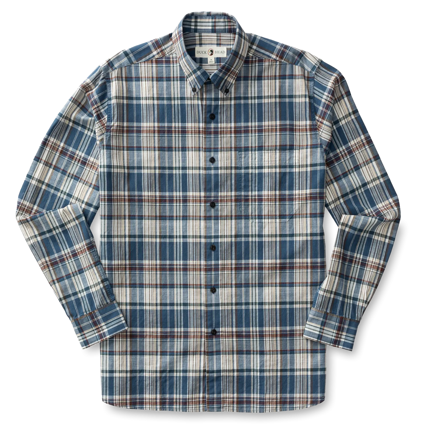 Higgins Plaid Cotton Slub Sport Shirt